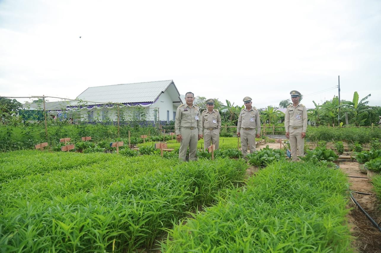 กรมส่งเสริมการเกษตรหนุนโรงเรียนตำรวจตระเวนชายแดน ฝึกอบรมเสริมสร้างแหล่ง